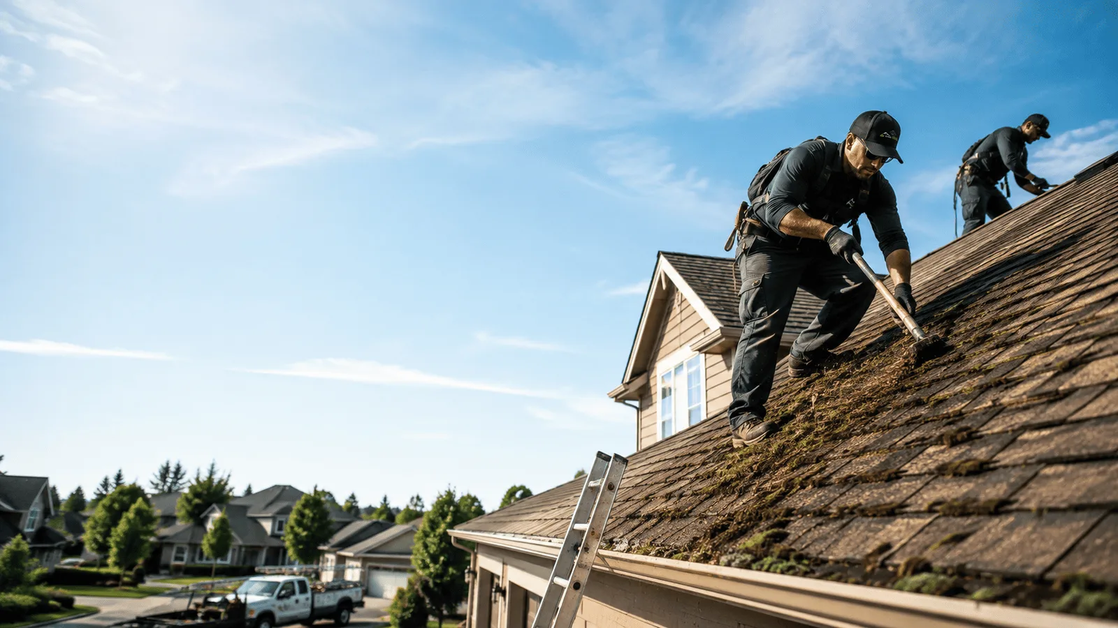 Roof Moss Removal in Vardaman, MS near me